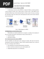 Analysis of Wind and PV Systems