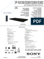 Sony bdp-bx38 s280 s380 s383 Ver1.0