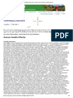 COPPER (II) SULFATE - National Library of Medicine HSDB Database PDF