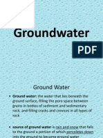 Groundwater