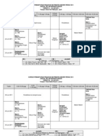 Jadual Kursus