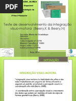 Teste de desenvolvimento da integração visuo-motora  (Beery,K
