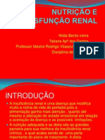 Nutrição e Disfunção Renal