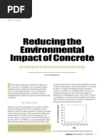 Environmental Impact of Concrete