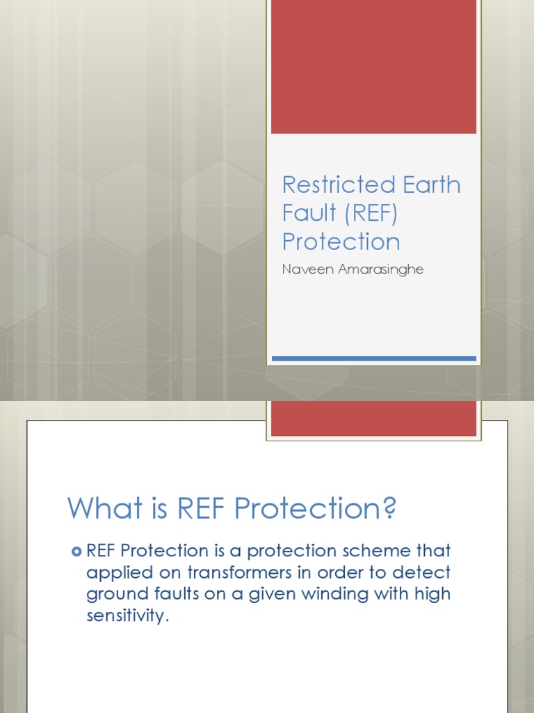 High Impedance REF Protection Overview | PDF | Transformer | Electrical ...