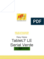 Guía de Actualizacion Tablet 7 Le Serial Verde