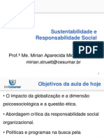 Aula 2 - 01-07-13 - Slides - Sustentabilidade e Responsabilidade Social
