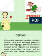 Hyperemesis Gravidarum