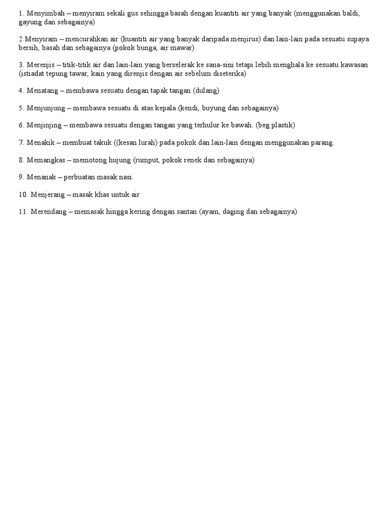 Kata Kerja Memasak Pdf