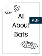 Bat Lapbook by Creative Learning Fun PDF