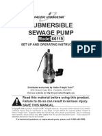 Sewage Pump
