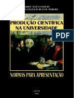 PRODUÇÃO CIENTÍFICA NA UNIVERSIDADE (Marise Telles Condurú)