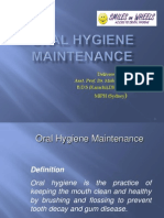 Oral Hygiene Maintenance - Dr. Nadeem