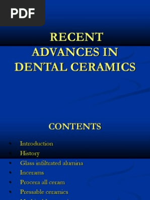 Dental Ceramics Ppt