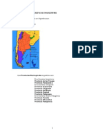 Dominios Biogeográficos en Argentina