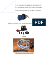 Construccion de Tablero Arcade Para Multijuegos