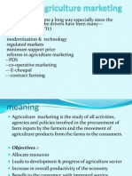 Agriculture marketing
