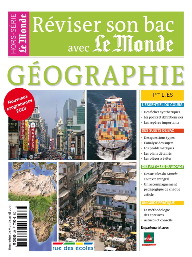 Reviser Son Bac Avec Le Monde GeOGRAPHIE | PDF | Sibérie | Russie