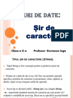 Sir de Caractere