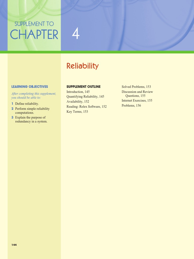 Understanding Reliability in Systems | PDF | Reliability Engineering ...
