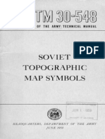 Soviet Topographic Map Simbols
