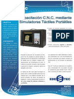 Folleto Edetec CNC