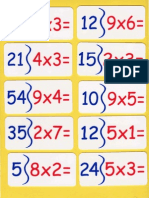 Dominó Multiplicaciones 1