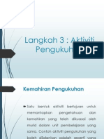 Langkah 3 - Aktiviti Pengukuhan