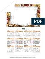 Calendario 2013