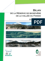 Bilan de La Réserve de Biosphère de La Vallée Du Fango 2003-2012