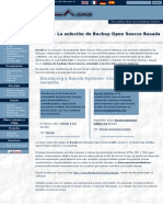 Bacula, La Solución de Backup Open Source PDF