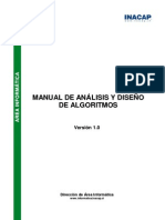 Manual Analisis de Algoritmos