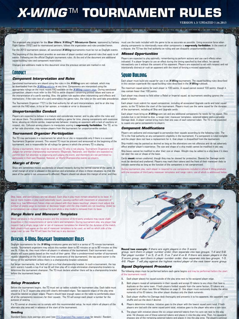 XWingTournamentRules.pdf Tournament Gaming