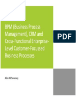 Bpmbusinessprocessmanagementcrmandcross Functionalenterprise Levelcustomer Focussedbusiness 100410083710 Phpapp01