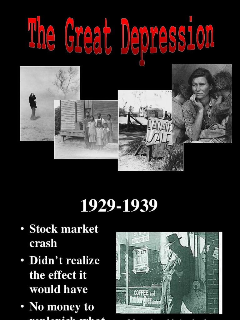 What Is The Great Depression In To Kill A Mockingbird