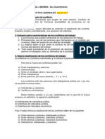 Derecho Procesal Laboral AUTOEVALUACIÓNes 8vo Cuatri