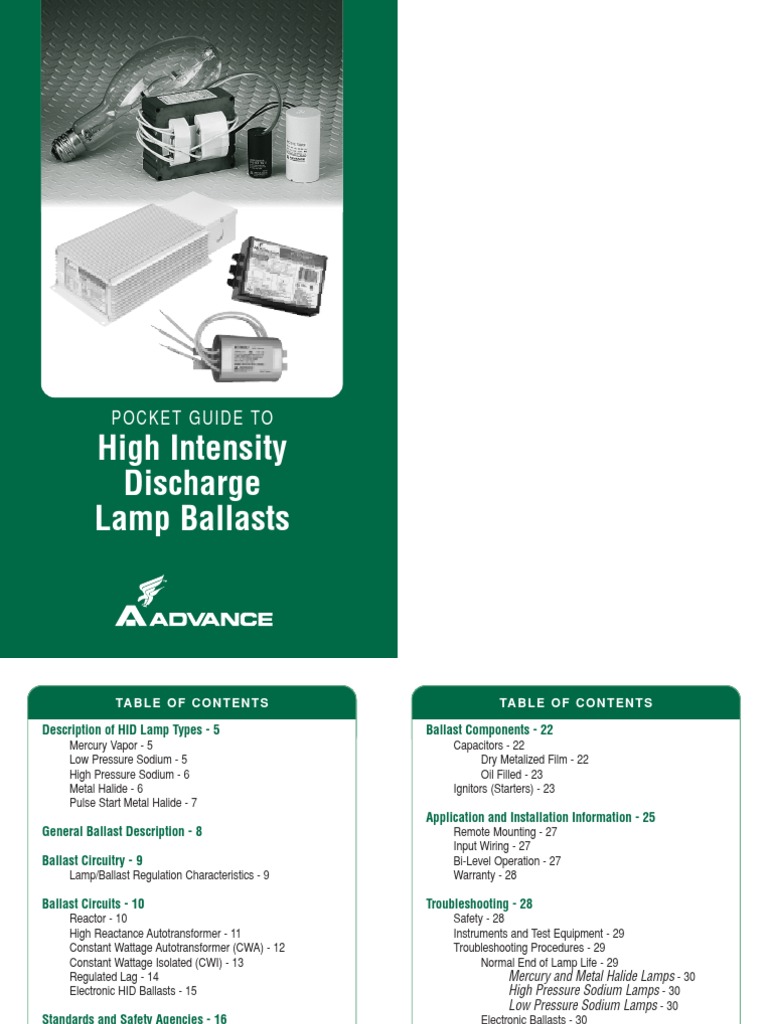 Hid Troubleshooting Guide PDF PDF Capacitor Inductor