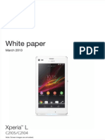 White Paper Sony Xperia L