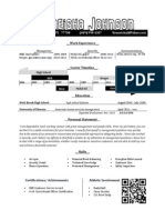 Kenneisha Johnson Resume PDF