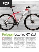 Polygon Cozmic RX2.0 29er Carbon Mountain Bike Review PDF