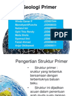 Struktur Geologi Primer