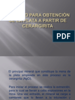 Jeronimo Rodriguez Proceso para Obtención de La Plata A Partir de Cerargirita