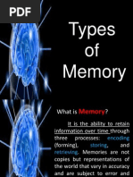 Types of Memory