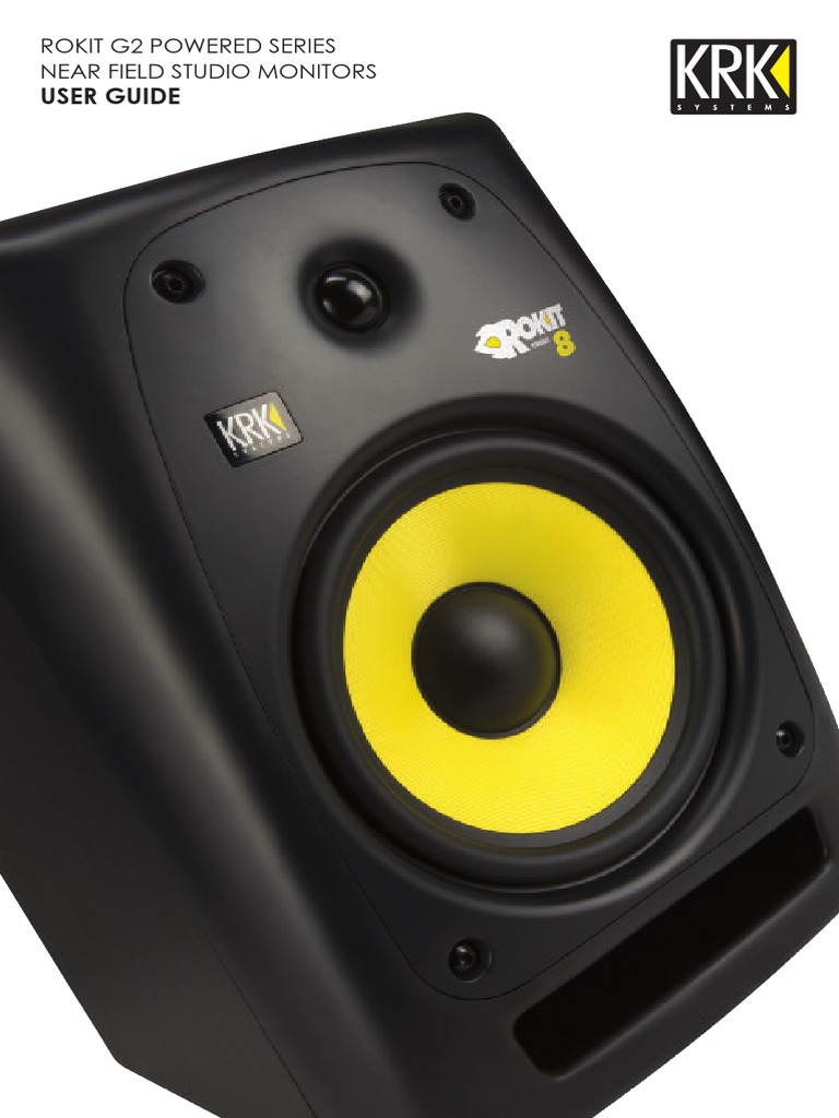 KRK-rpg2 Manual PDF | Download Free PDF | Loudspeaker | Fuse (Electrical)