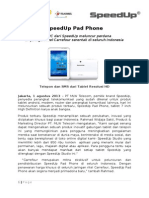 Semi Final Draft Press Release PadPhone Launch