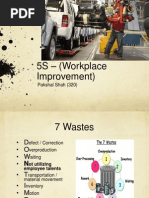 5S Training Manual Overview | PDF | Lean Manufacturing | Production And ...
