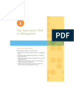 Supervisors Role in Management PDF