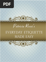 Everyday Etiquette Made-Easy Chap 1 PDF