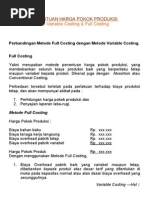 Bab 5 - Variable Costing