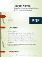 Commercialization of Asian Indian Culture in Western Societies